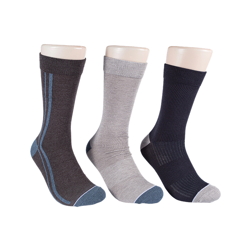 Zijstrepen Arch Support Crew 3pp sokken