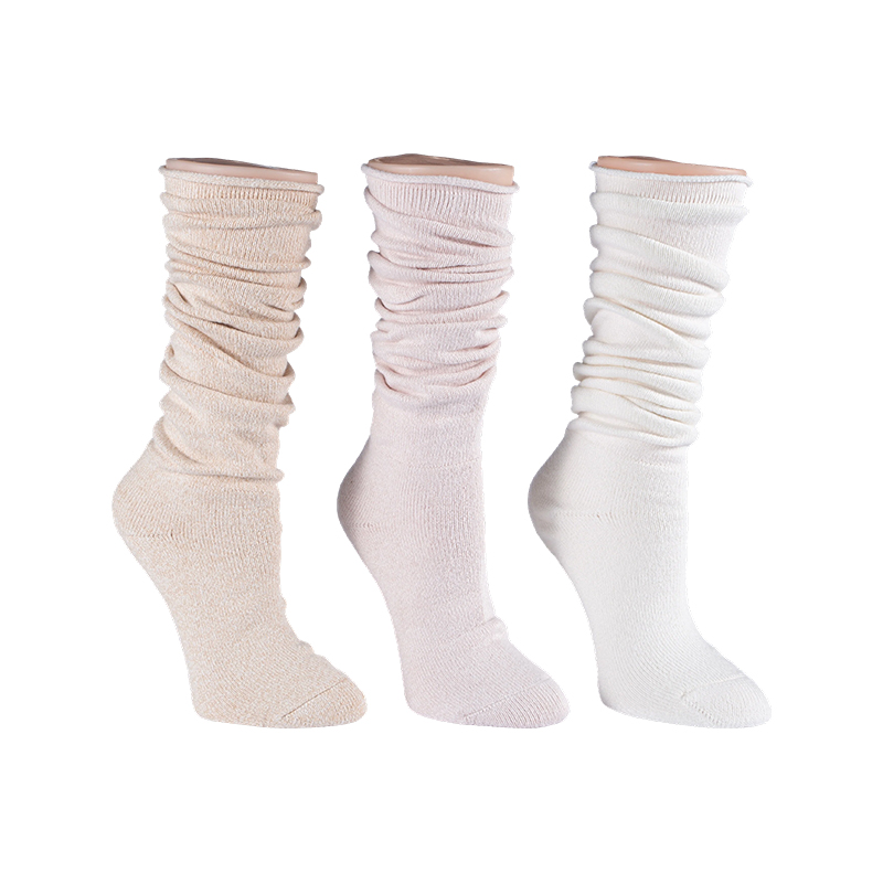 Roll Top volledig kussen Slouchy Crew 2ppk sokken
