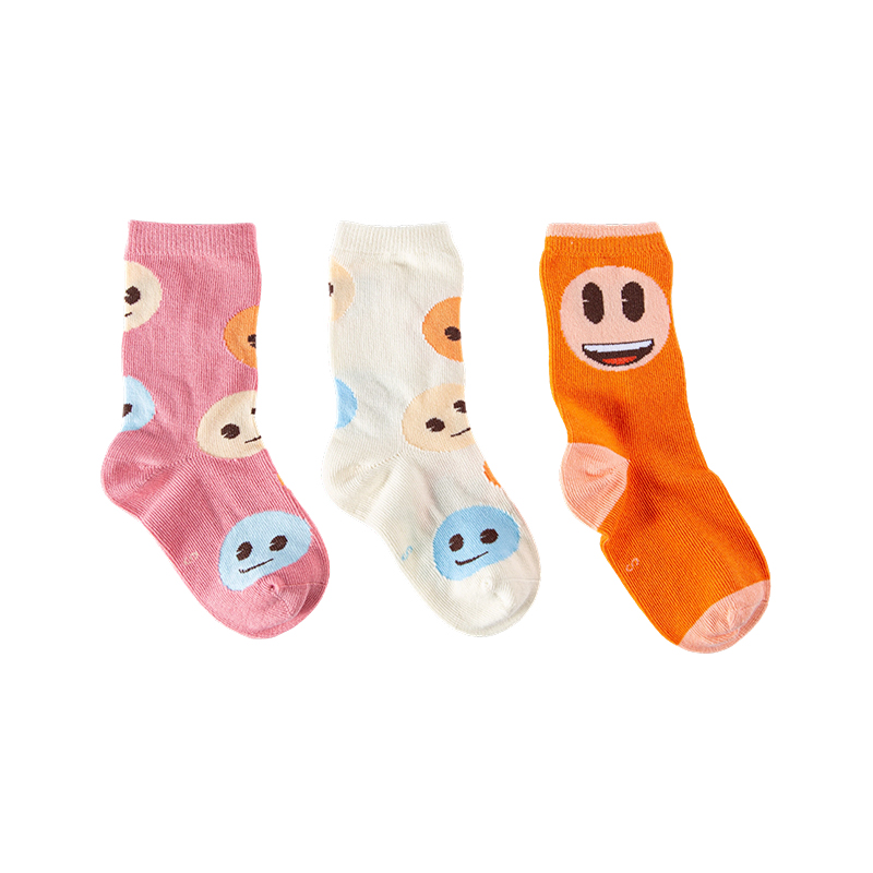 Smiley Crew-sokken voor kinderen