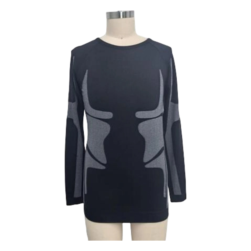 Naadloos lang herenshirt